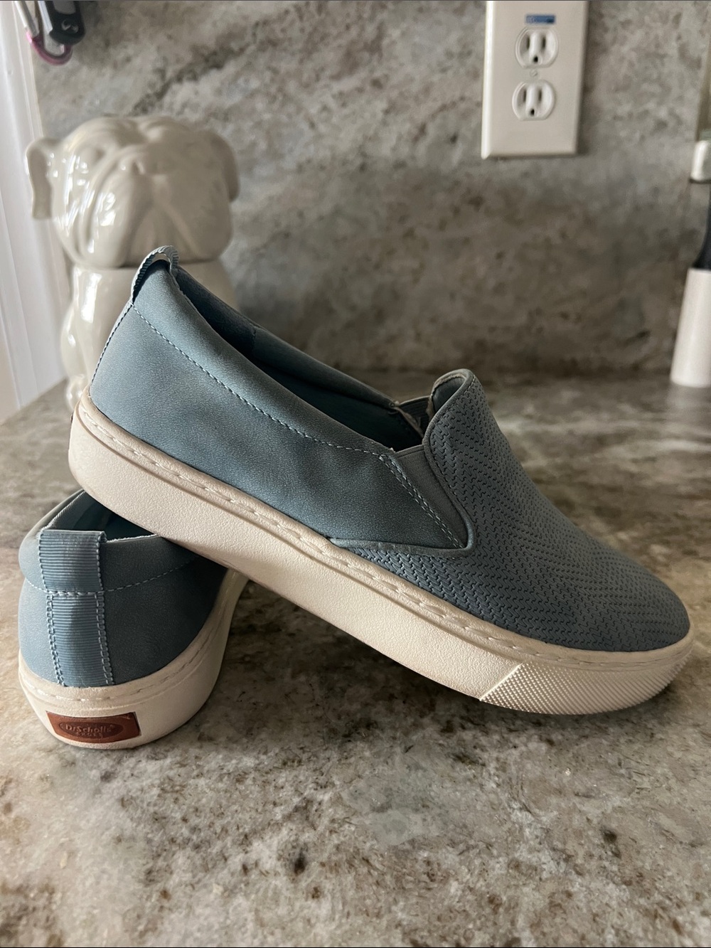 Dr. Scholls blue slip on sneakers - Picture 5 of 6